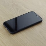 Hülle iPhone 14 Plus - Silicone Mat - Schwarz