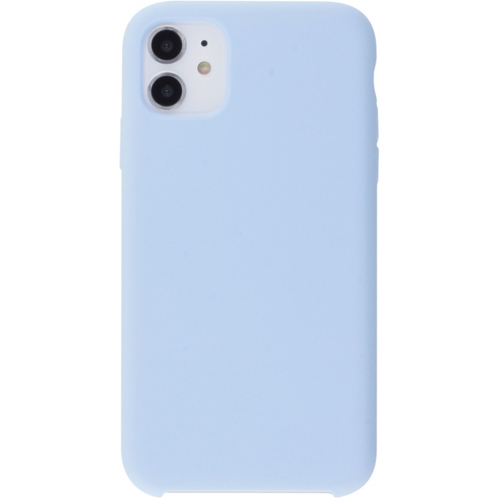 Coque iPhone Xs Max - Soft Touch - Bleu clair