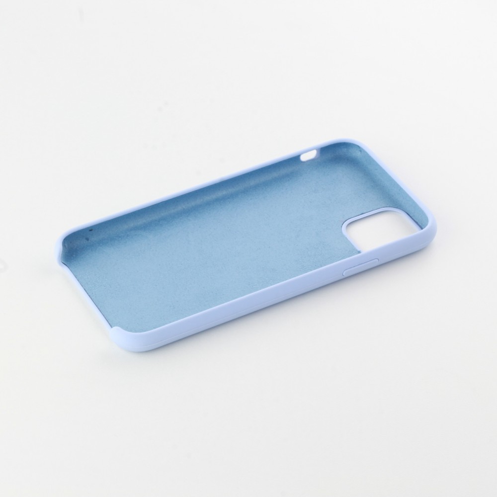 Coque iPhone Xs Max - Soft Touch - Bleu clair