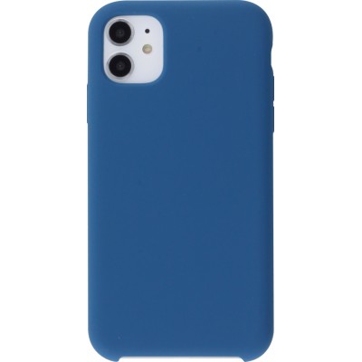 Hülle iPhone 15 - Soft Touch dunkelblau