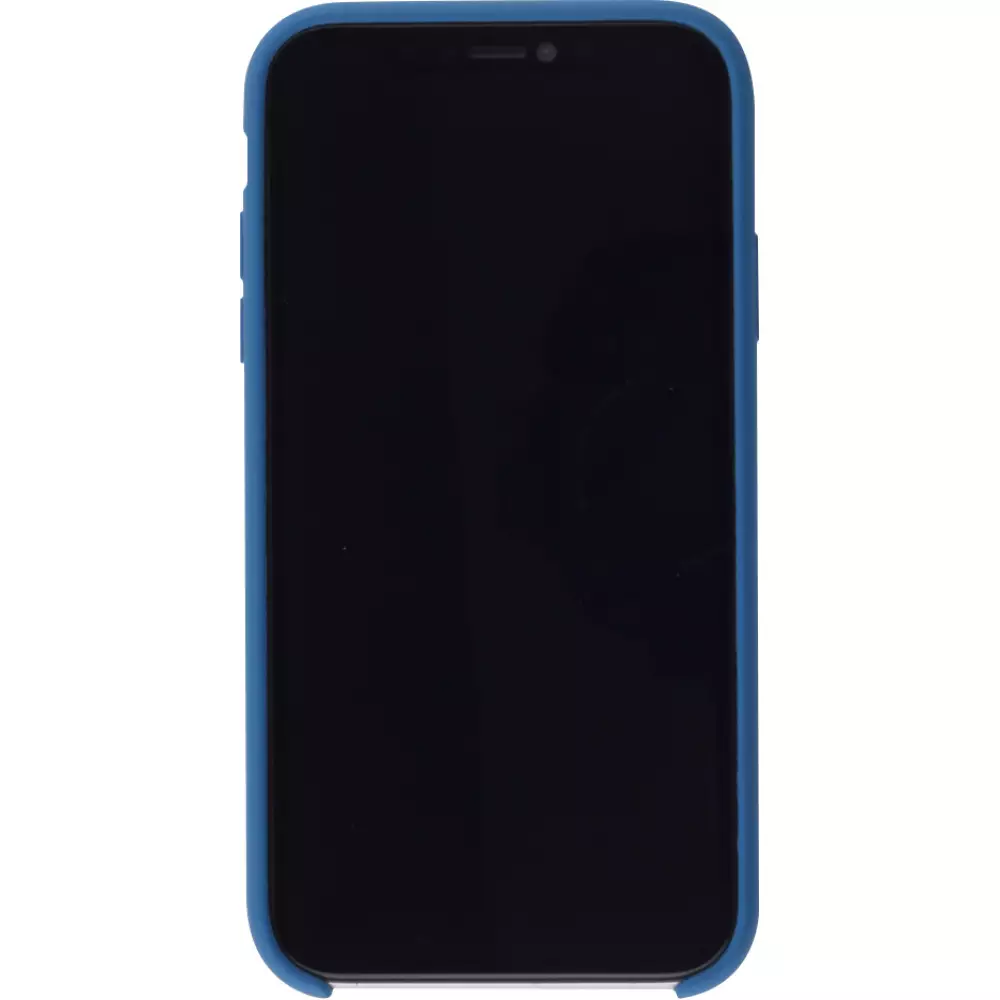 Hülle iPhone 11 - Soft Touch dunkelblau
