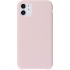 Coque iPhone XR - Soft Touch rose pâle