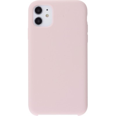 Coque iPhone 12 / 12 Pro - Soft Touch rose pâle