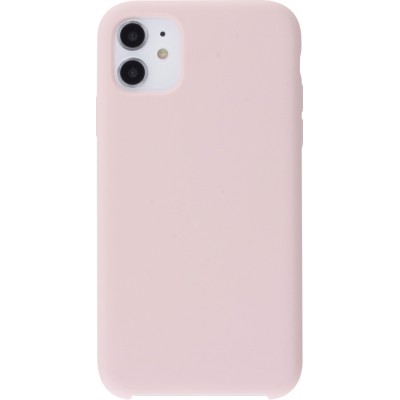 Coque iPhone XR - Soft Touch rose pâle