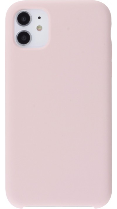 Coque iPhone XR - Soft Touch rose pâle