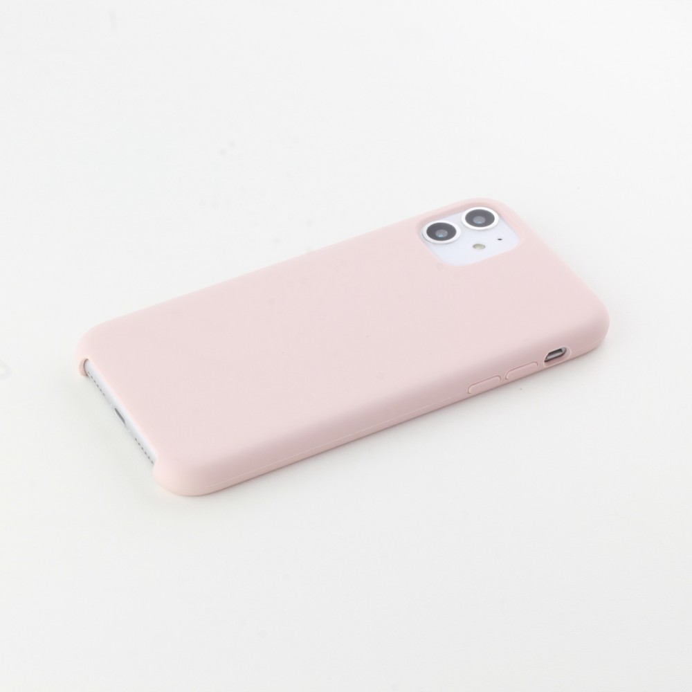 Hülle iPhone XR - Soft Touch blass- Rosa