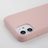 Coque iPhone X / Xs - Soft Touch rose pâle