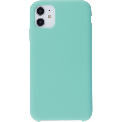 Coque iPhone 11 - Soft Touch - Turquoise