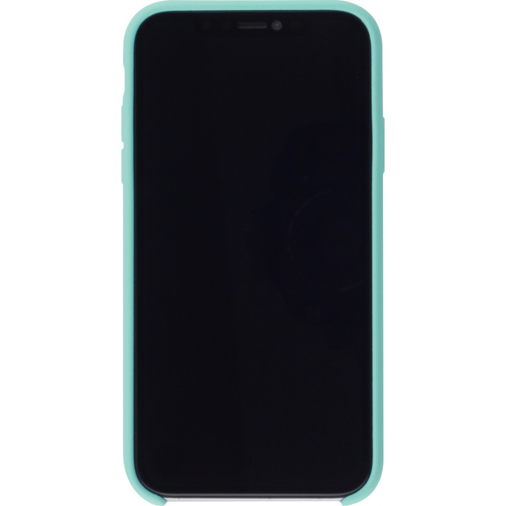 Coque iPhone 11 - Soft Touch - Turquoise