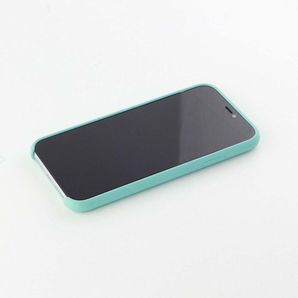 Coque iPhone 11 - Soft Touch - Turquoise