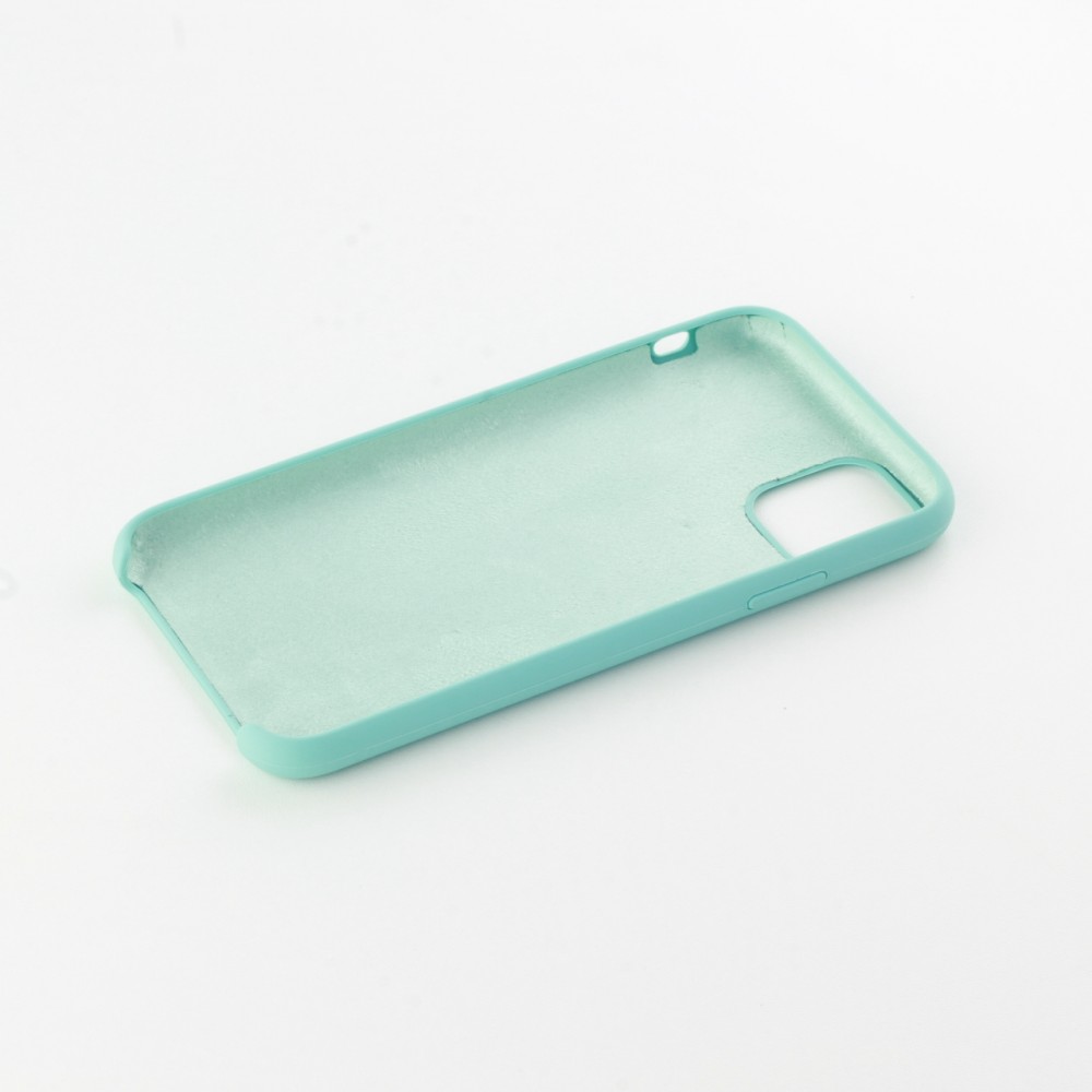 Coque iPhone 11 - Soft Touch - Turquoise