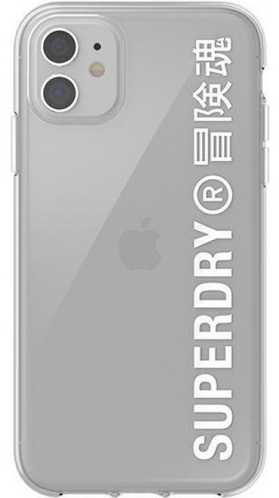 iPhone 11 Case Hülle - Superdry Clear Case transparent mit Logoaufdruck