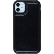 Hülle iPhone 11 - Wallet Premium Cards - Schwarz