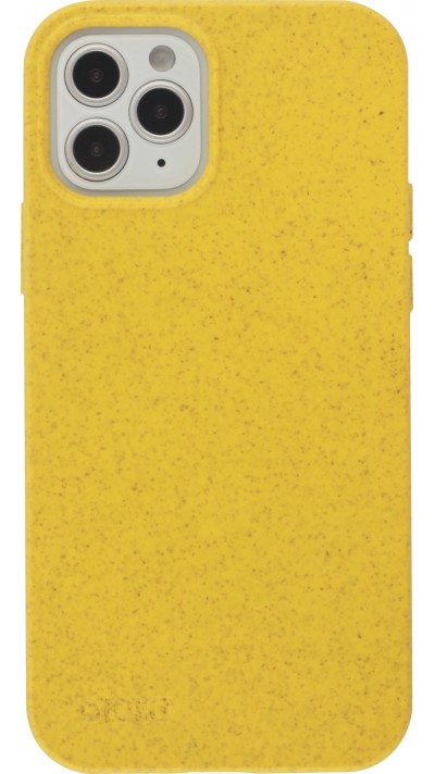 Coque iPhone 12 Pro Max - Bioka biodégradable et compostable Eco-Friendly jaune