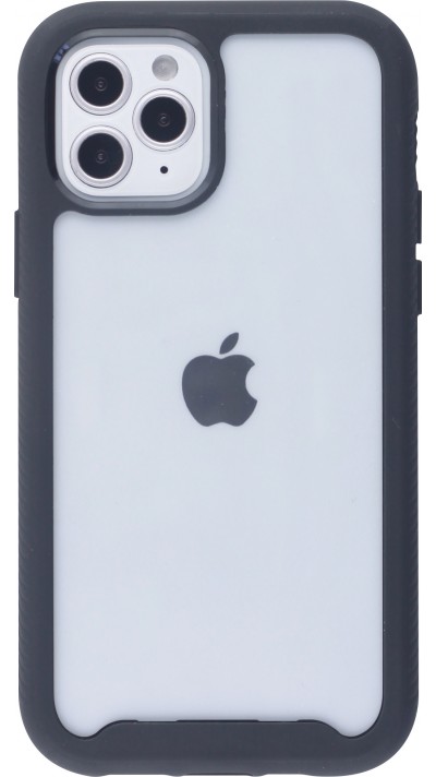 Hülle iPhone 12 Pro Max - Bumper 360 Stripe - Schwarz