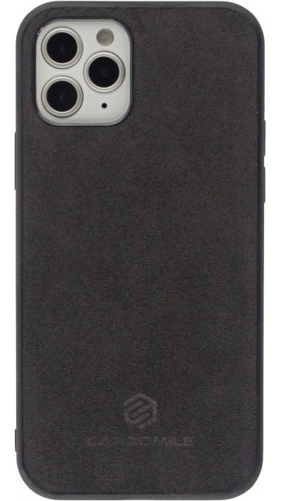 Coque iPhone 12 / 12 Pro - Carbomile alcantara