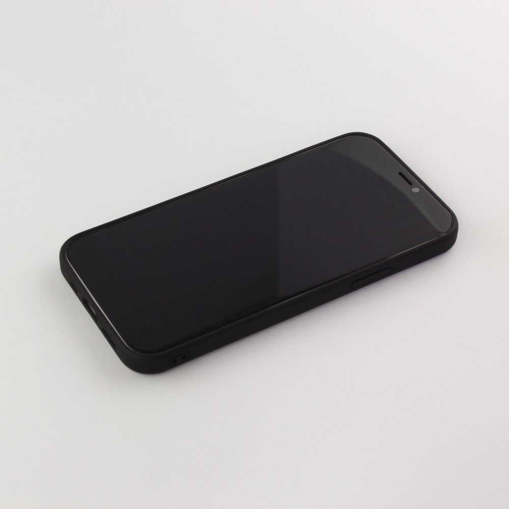 Hülle iPhone 12 Pro Max - Carbomile alcantara