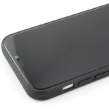 Coque iPhone 12 / 12 Pro - Carbomile alcantara