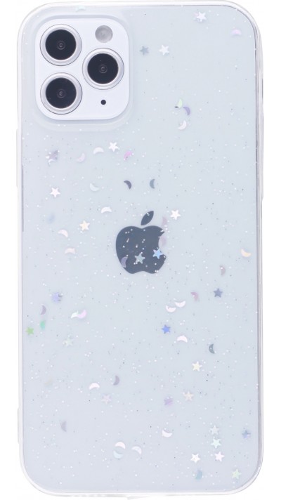 Coque iPhone 12 / 12 Pro - Clear Bubble Stars - Transparent