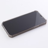 Coque iPhone 12 / 12 Pro - Gel Bumper Porte-carte - Noir