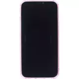 Coque iPhone 12 Pro Max - Gel Bumper Porte-carte - Rose