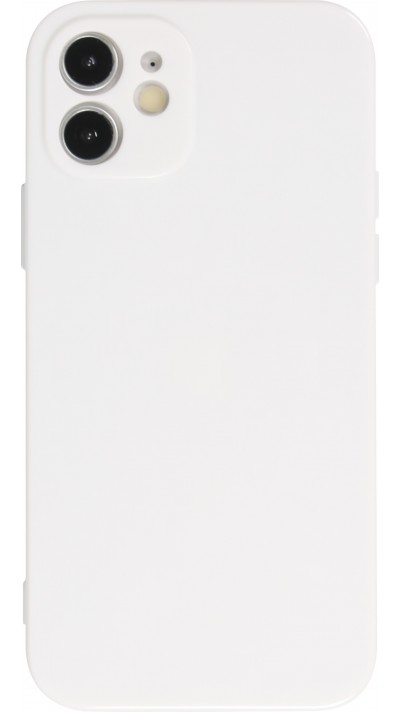 Coque iPhone 12 - Gel - Blanc