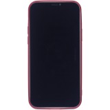 Coque iPhone 12 - Gel coeur - Rouge