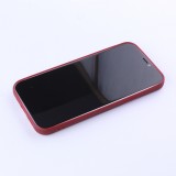 Coque iPhone 12 - Gel coeur - Rouge