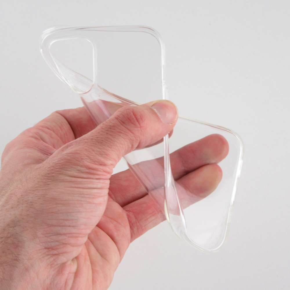 Coque iPhone 12 / 12 Pro - Gel transparent Silicone Super Clear flexible