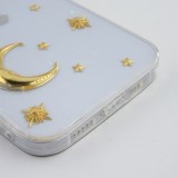 Hülle iPhone 12 Pro Max - Glass 3D Universum - Transparent