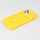iPhone 12 Pro Max Case Hülle - Silicone jeu éclate bulles anti-stress canards