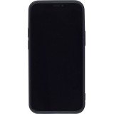 Coque iPhone 12 mini - Silicone Mat - Noir