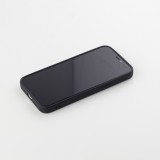 Hülle iPhone 12 mini - Silikon Mat - Schwarz