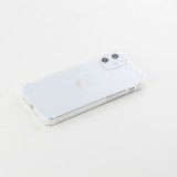 Hülle iPhone 12 mini - Gummi Transparent Gel Bumper mit extra Schutz für Ecken Antischock