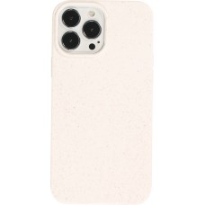 Coque iPhone 14 Pro - Bioka biodégradable et compostable Eco-Friendly - Blanc