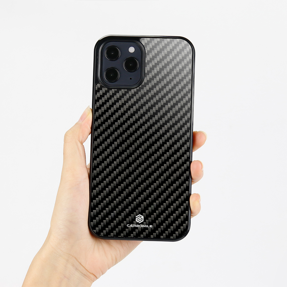 Hülle iPhone 11 Pro Max - Carbomile Carbon Fiber