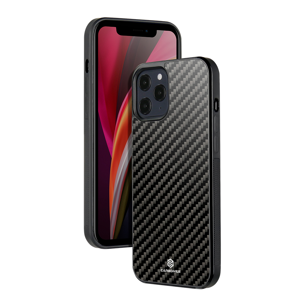 Hülle iPhone 11 Pro Max - Carbomile Carbon Fiber