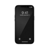 Coque iPhone 12 Pro Max - Diesel similicuir avec logo embossé - Noir