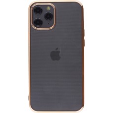Coque iPhone 12 Pro Max - Electroplate - Or