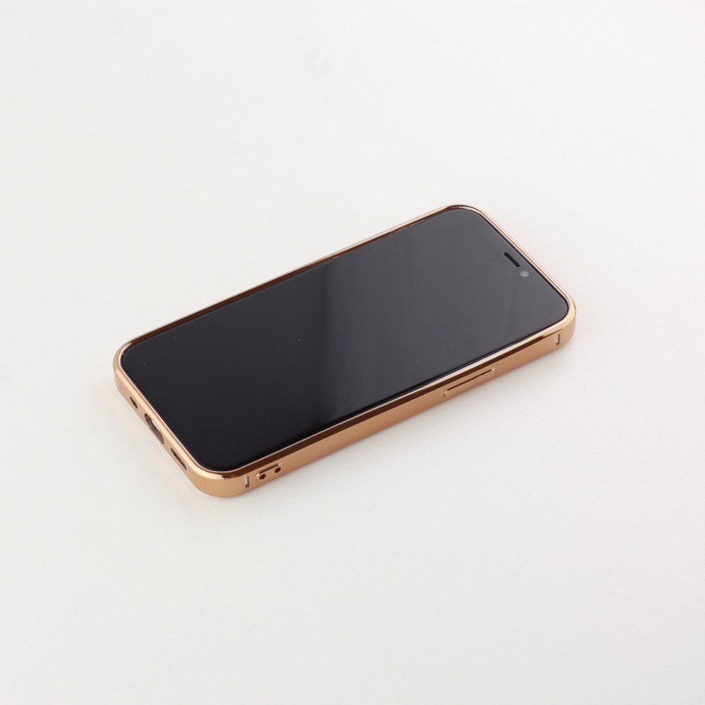 Coque iPhone 12 Pro Max - Electroplate - Or