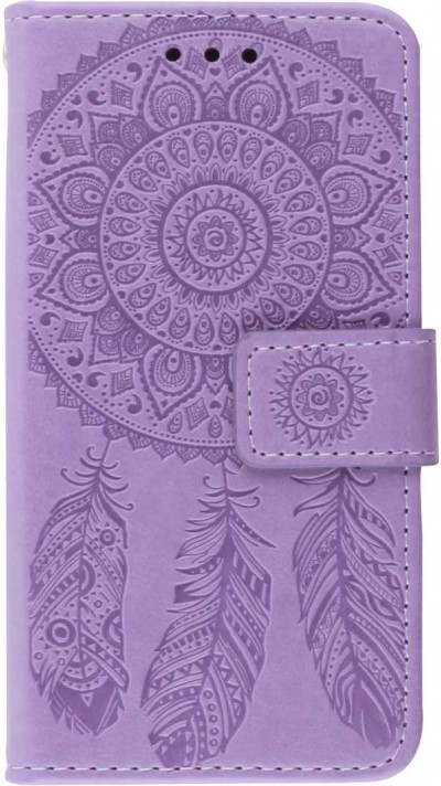 Coque Samsung Galaxy S21+ 5G - Flip Dreamcatcher - Violet