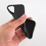 Coque iPhone 12 Pro Max - Silicone Mat - Noir