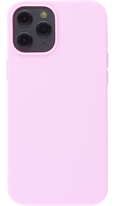 Hülle iPhone 12 Pro Max - Silikon Mat dunkelpink