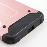 Hülle iPhone 12 Pro Max - Hybrid carbon - Rosa