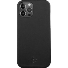 Coque iPhone 12 Pro Max - NOPAAL cuir de cactus vegan - Noir