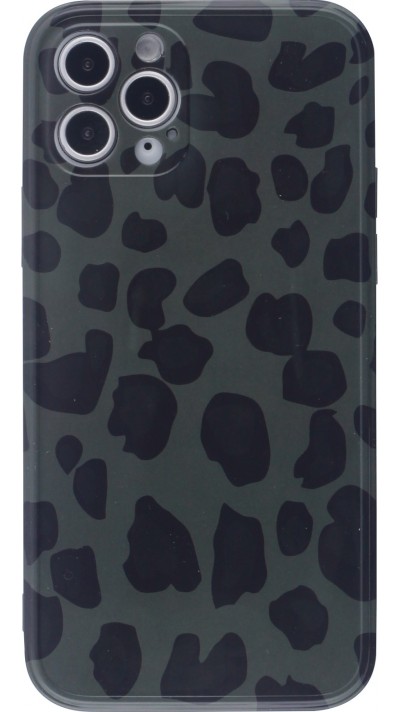 Hülle iPhone 12 Pro - Silikon Leopard