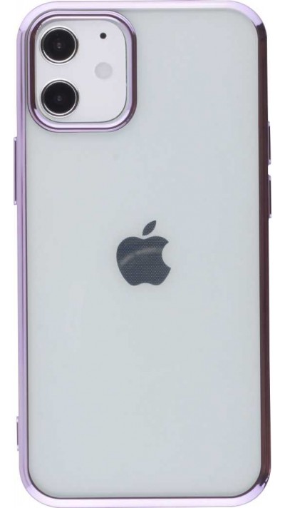 Coque iPhone 12 mini - Electroplate - Violet