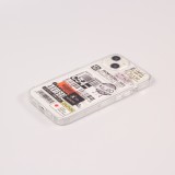 iPhone 11 Pro Case Hülle - Aufkleber Vintage Sticker Price-tag collage - Transparent