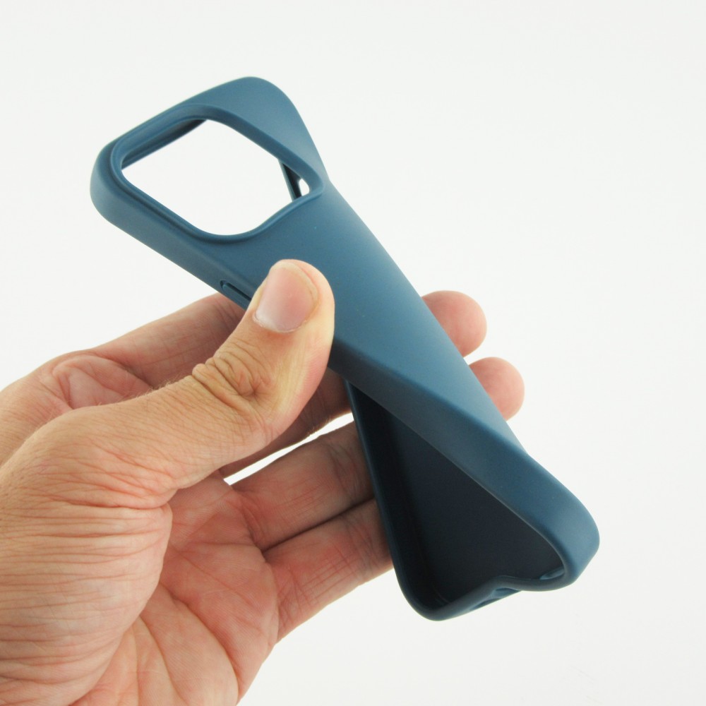 iPhone 16e Case Hülle - Bio Eco-Friendly  blau