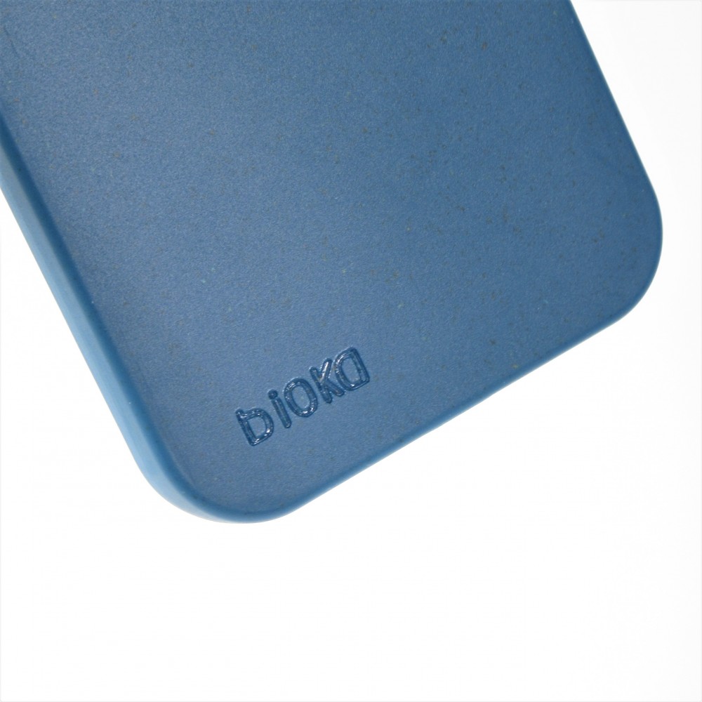 Hülle iPhone 14 - Bioka Biologisch Abbaubar Eco-Friendly Kompostierbar blau